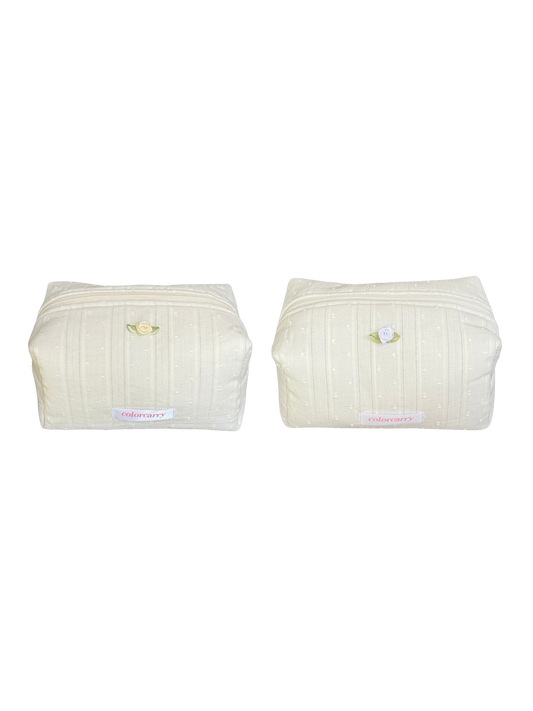 Lace Bloom Makeup Pouch