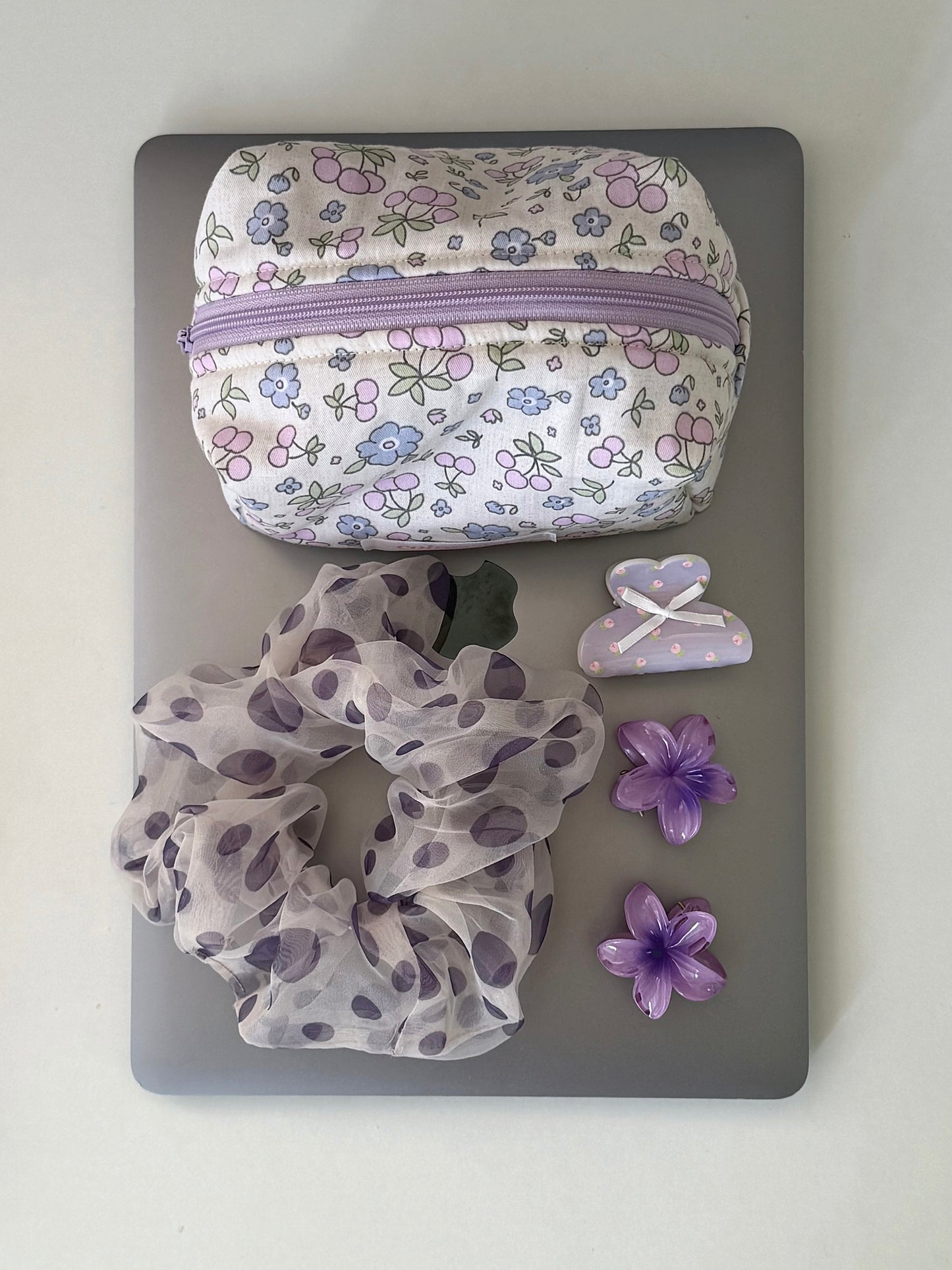 Violet Kiss Makeup Pouch