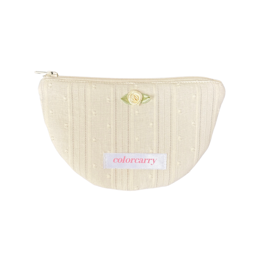 Cream Belle Pouch