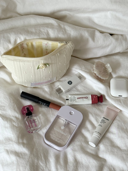 Cream Belle Pouch